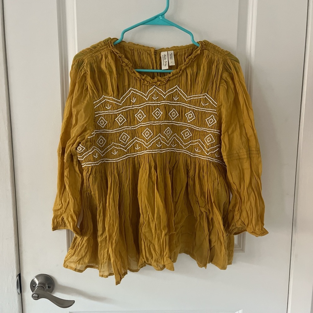 Boho Beaded Blouse